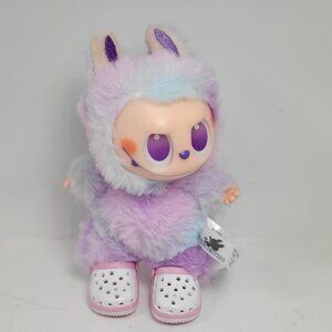 Labubu crocs with adjustable buttons no doll